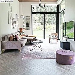 Tapete Wilton - Badem (rosa/multicolorido)