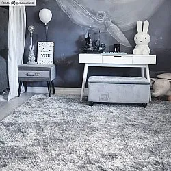 Tapetes redondos - Cosy (prata)