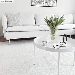 Tapete de lã - Hamilton (branco)