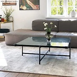 Tapete redondo - Jodhpur Special Luxury Edition Viskos (cinza claro/bege)