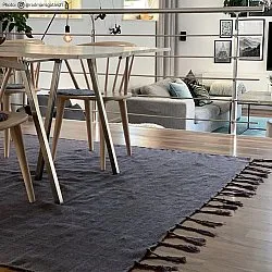 Tapete de lã - Malana (antracite)