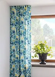 Cortinas - Cortina de algodão Cutie (azul)