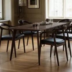 Matbord - Nordisk - 180 x 70 cm (valnöt)