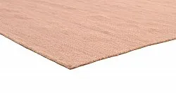 Tapete de lã - Dhurry (rosa)