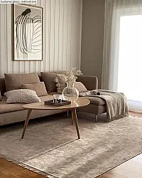 Tapete Wilton - Art Silk (cinza claro/bege)