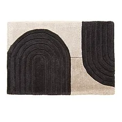 Tapete de entrada - Sabri (preto/multi)