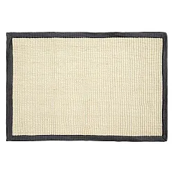Tapete de entrada - Agave (preto/off white)