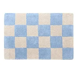 Tapete de entrada - Lovre (azul/bege)