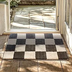 Tapete de entrada - Lovre (cinza/bege)