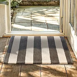 Tapete de entrada - Maida (cinza/bege)