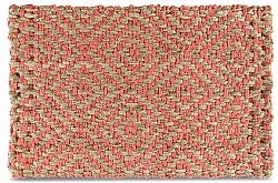 Tapete de entrada - Amara (natural/terracota)