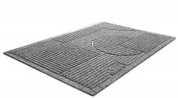 Tapete de entrada - Paige (cinzento)