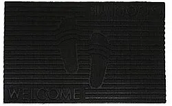 Tapete de entrada - Teagan (preto)