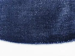 Tapete redondo - Recycled PET with viscose look (navy)