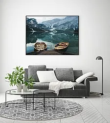 Tapete redondo - Draham (cinza)