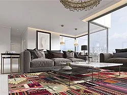 Tapete Wilton - Netanya (multicolorido)