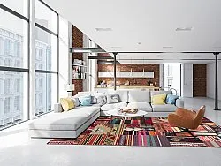 Tapete Wilton - Netanya (multicolorido)