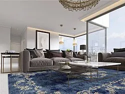 Tapete Wilton - Taknis (azul)