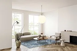 Tapete Wilton - Taknis (azul claro)