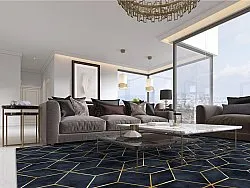 Tapete Wilton - Remy (azul escuro)