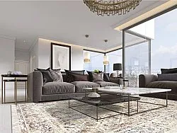 Tapete Wilton - Douz (azul/multicolorido)