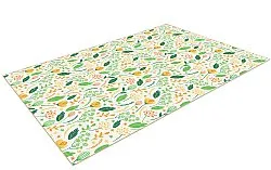 Tapete Wilton - Fleur (amarelo/verde/multi)