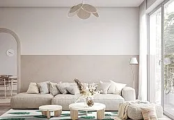 Tapete Wilton - Leni (branco/verde)