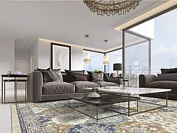 Tapete Wilton - Bohemia (azul/multicolorido)