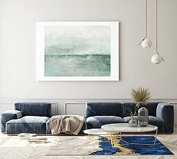 Tapete Wilton - Padova (azul/branco/dourado)