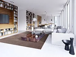 Tapete Wilton - Artena (cinza/marrom)