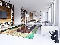 Tapete Wilton - Tempes (bege/multicolorido)