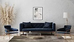 Tapete Wilton - Polia (cinza/marrom)