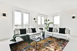 Tapete Wilton - Trepito (marrom/azul/multicolorido)