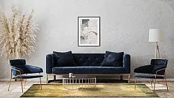 Tapete Wilton - Campana (bege/amarelo)