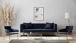 Tapete Wilton - Prades (branco/cinza)