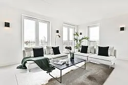 Tapete Wilton - Prades (branco/cinza)