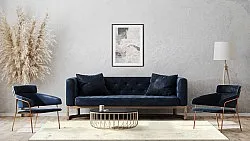 Tapete Wilton - Osuna (cinza/bege)