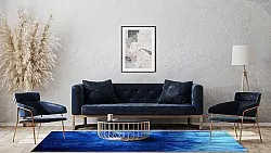 Tapete Wilton - Cargese (azul)