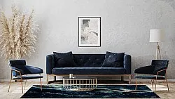 Tapete Wilton - Narbolia (azul/multicolorido)