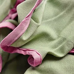Toalha de mesa de algodão Yrsa (verde)