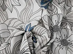 Toalha de mesa de algodão Aurelia (azul)