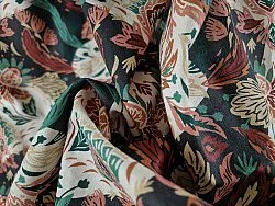 Toalha de mesa de algodão Paula (azul/multi)