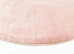 Tapete redondo - Recycled PET with viscose look (rosa)