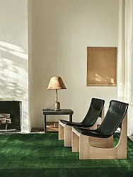 Recycled PET with viscose look (verde)