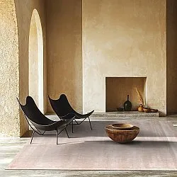 Recycled PET with viscose look (bege claro)