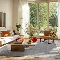 Recycled PET with viscose look (cinza)