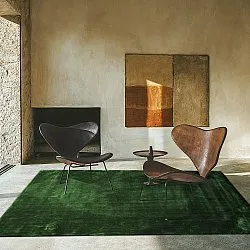 Recycled PET with viscose look (verde)