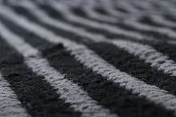 Tapete de retalhos - Eila (cinza/cinza escuro)