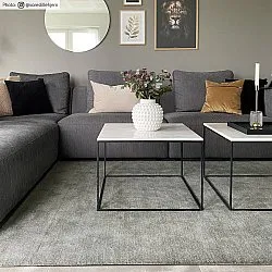 Tapete de lã - Ella (cinza)