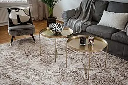 Runda mattor - Kanvas (beige)